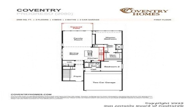 2629 White Willow, San Antonio, TX 78245, 4 Habitaciones Habitaciones , ,3 BañosBaños,Residential,En Venta,2629 White Willow,1835801