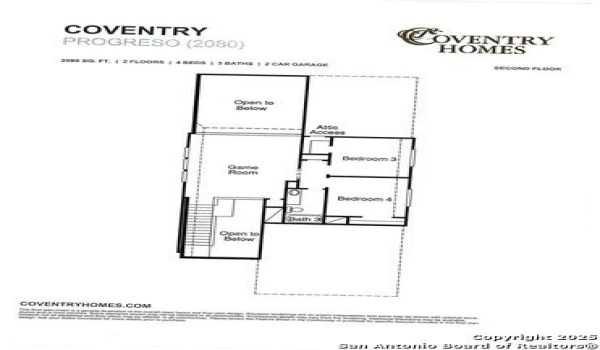 2629 White Willow, San Antonio, TX 78245, 4 Habitaciones Habitaciones , ,3 BañosBaños,Residential,En Venta,2629 White Willow,1835801