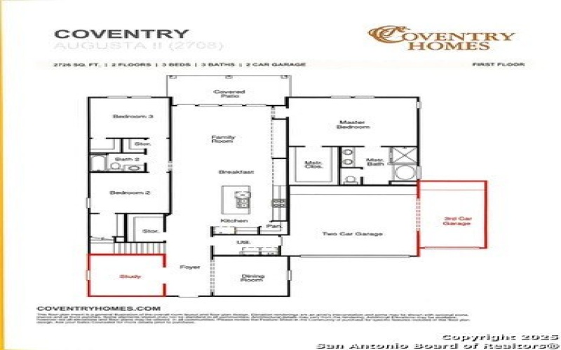 4548 Yoakum Valley, Schertz, TX 78108, 3 Bedrooms Bedrooms, ,3 BathroomsBathrooms,Residential,For Sale,4548 Yoakum Valley,1844561