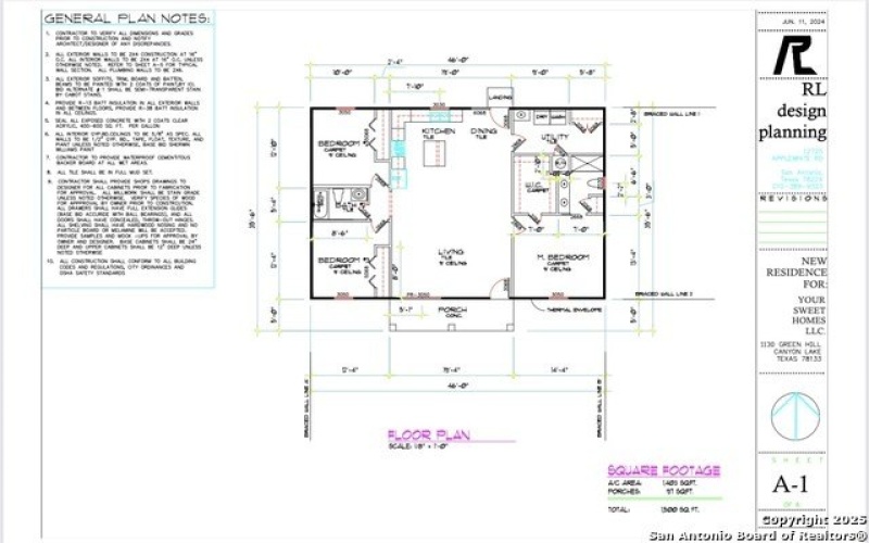 1080 Green Hill, Canyon Lake, TX 78133, 3 Bedrooms Bedrooms, ,2 BathroomsBathrooms,Residential,For Sale,1080 Green Hill,1849572