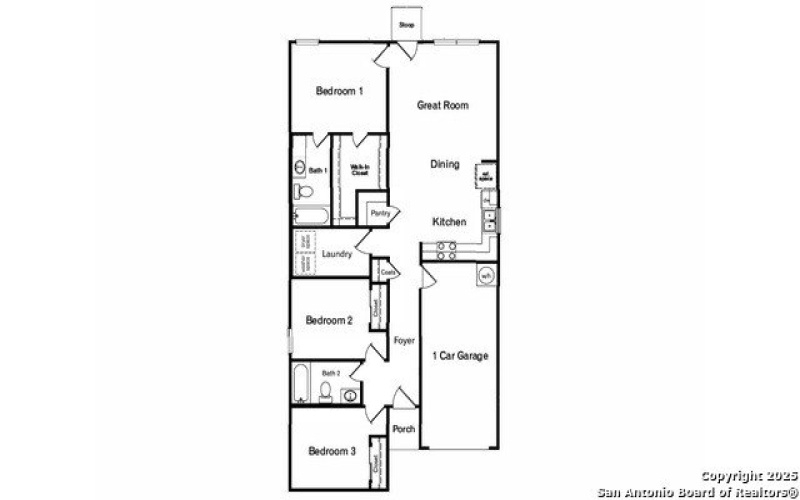 7331 Perseus Brook, San Antonio, TX 78252, 3 Bedrooms Bedrooms, ,2 BathroomsBathrooms,Residential,For Sale,7331 Perseus Brook,1841978