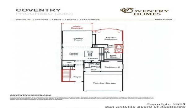 2432 Barkey Springs, San Antonio, TX 78245, 4 Habitaciones Habitaciones , ,3 BañosBaños,Residential,En Venta,2432 Barkey Springs,1856197