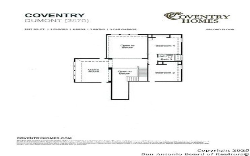 2918 Rough Hollow, San Antonio, TX 78245, 4 Habitaciones Habitaciones , ,3 BañosBaños,Residential,En Venta,2918 Rough Hollow,1859370