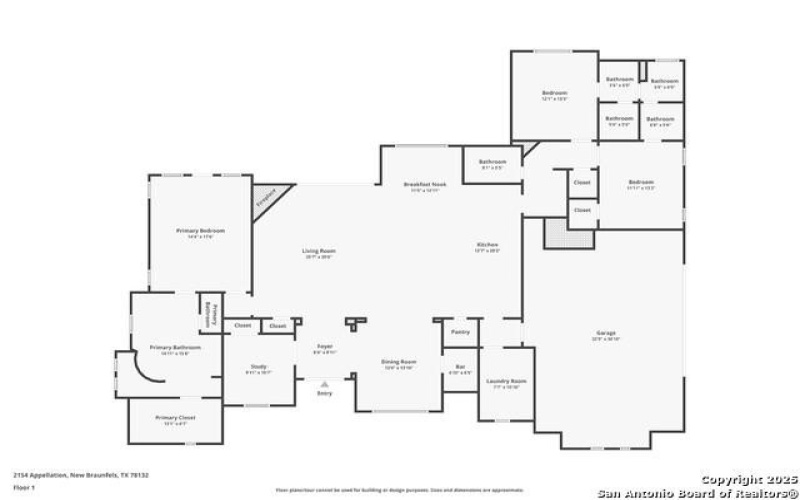 2154 Appellation, New Braunfels, TX 78132, 3 Bedrooms Bedrooms, ,2 BathroomsBathrooms,Residential,For Sale,2154 Appellation,1860164