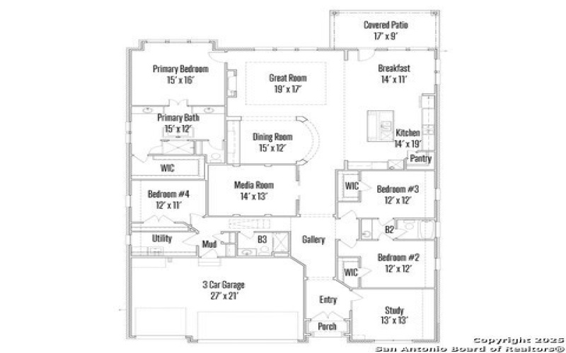 3037 Bristow Park, Bulverde, TX 78163, 4 Habitaciones Habitaciones , ,3 BañosBaños,Residential,En Venta,3037 Bristow Park,1860507