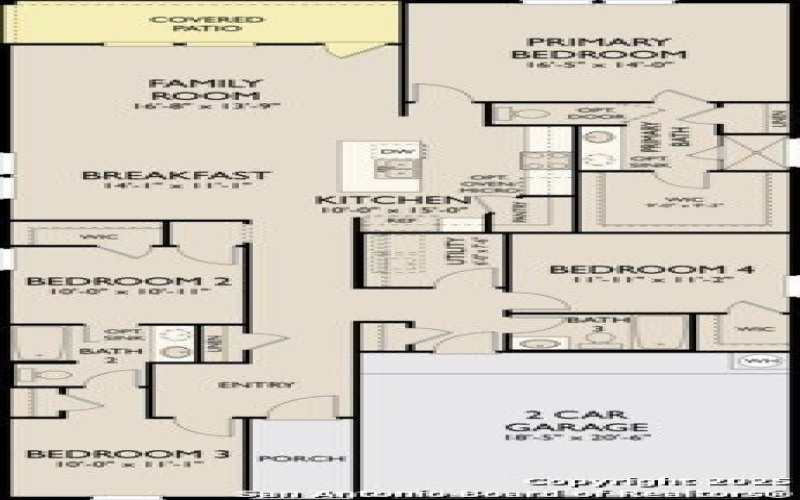 12841 Hill Plains Dr., Schertz, TX 78108, 4 Bedrooms Bedrooms, ,3 BathroomsBathrooms,Residential,For Sale,12841 Hill Plains Dr.,1858606