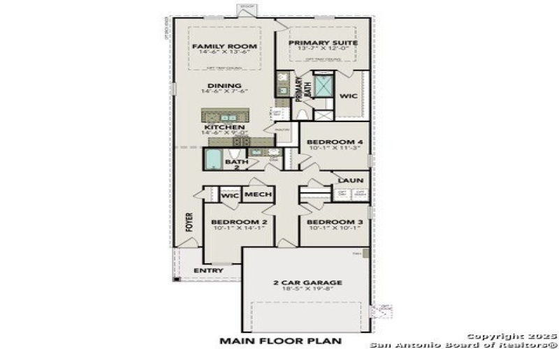 2515 Dry Moss Way, San Antonio, TX 78224, 4 Bedrooms Bedrooms, ,2 BathroomsBathrooms,Residential,For Sale,2515 Dry Moss Way,1862048