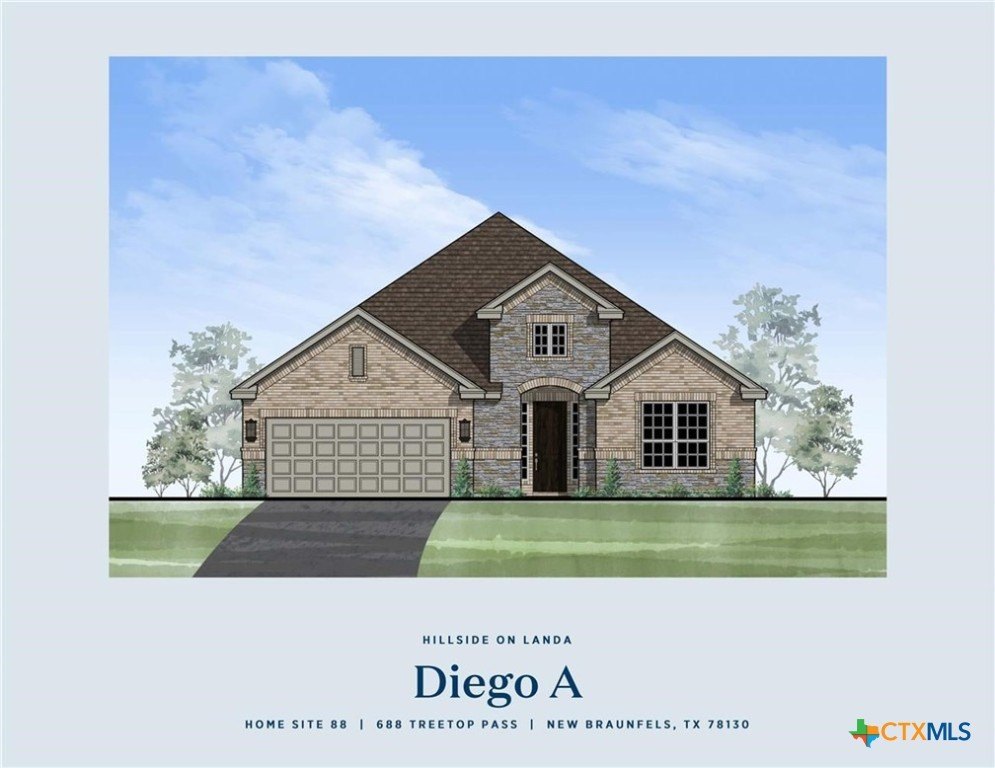 688 Treetop Pass, New Braunfels, TX 78130, 3 Bedrooms Bedrooms, ,2 BathroomsBathrooms,Residential,For Sale,688 Treetop Pass,560677