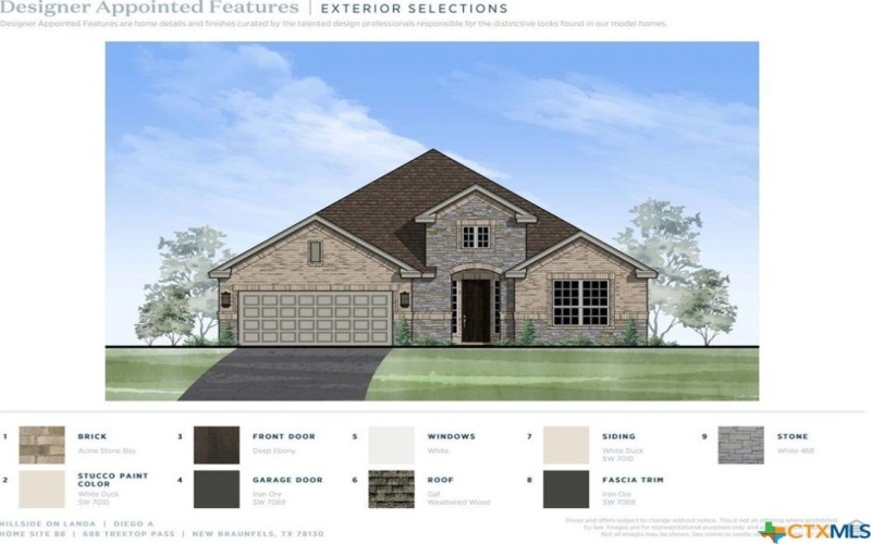 688 Treetop Pass, New Braunfels, TX 78130, 3 Bedrooms Bedrooms, ,2 BathroomsBathrooms,Residential,For Sale,688 Treetop Pass,560677