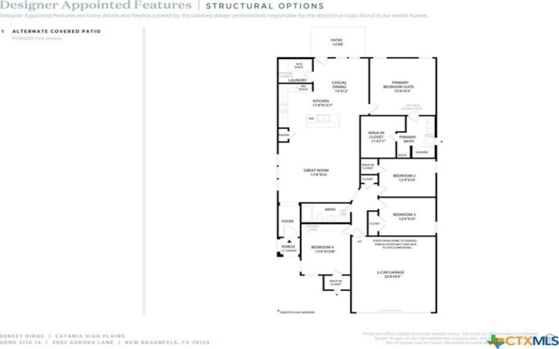 2992 Aurora, New Braunfels, TX 78130, 4 Bedrooms Bedrooms, ,2 BathroomsBathrooms,Residential,For Sale,2992 Aurora,562748