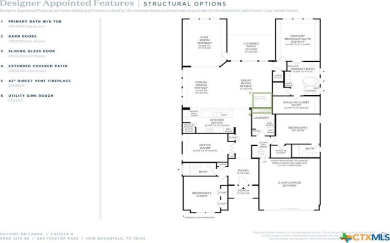 664 Treetop, New Braunfels, TX 78130, 3 Bedrooms Bedrooms, ,3 BathroomsBathrooms,Residential,For Sale,664 Treetop,563325
