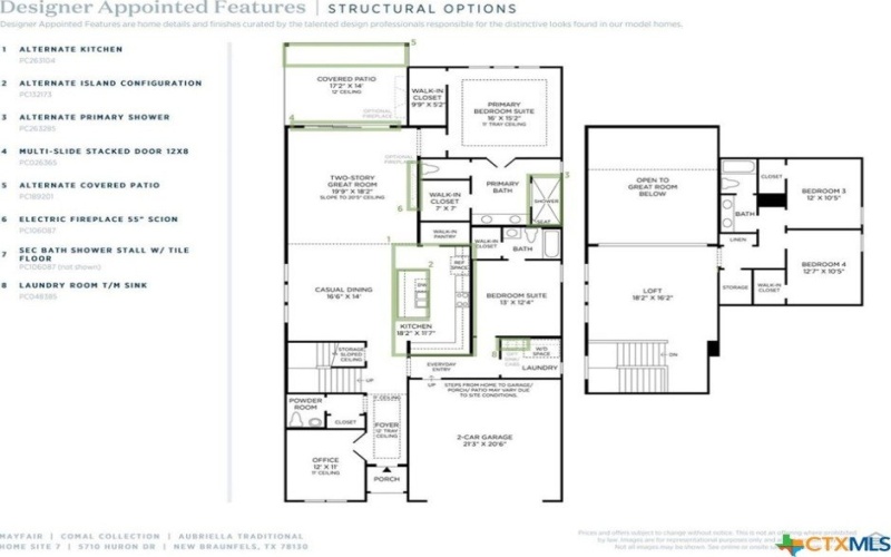 5710 Huron, New Braunfels, TX 78130, 4 Habitaciones Habitaciones , ,3 BañosBaños,Residential,En Venta,5710 Huron,564547