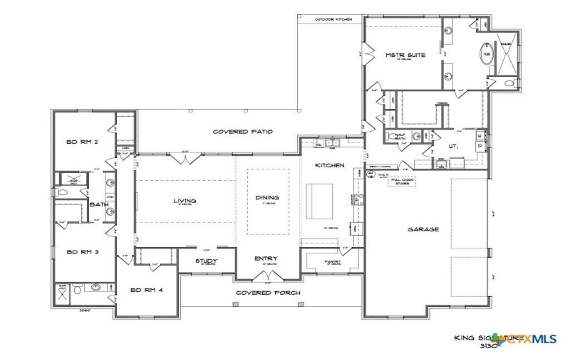 6751 King Mill Drive, Salado, TX 76571, 4 Habitaciones Habitaciones , ,3 BañosBaños,Residential,En Venta,6751 King Mill Drive,574779