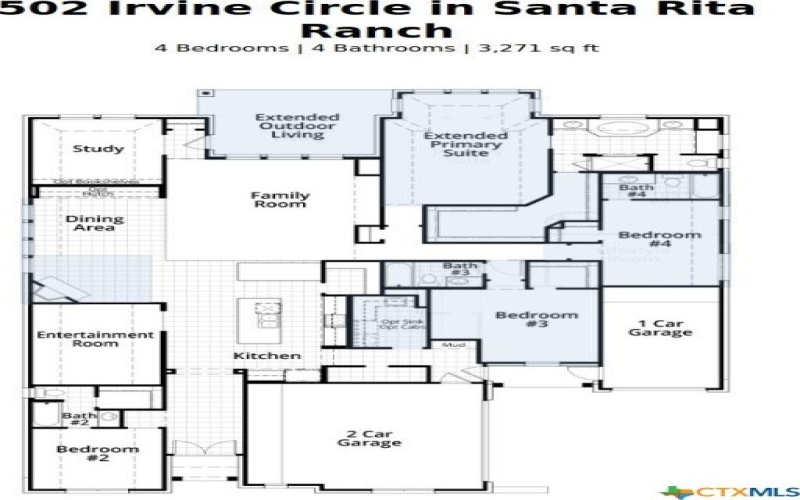 502 Irvine Circle, Liberty Hill, TX 78642, 4 Habitaciones Habitaciones , ,5 BañosBaños,Residential,En Venta,502 Irvine Circle,574961