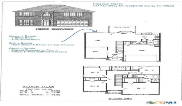 1344 Lindsey Drive, Copperas Cove, TX 76522, 4 Bedrooms Bedrooms, ,2 BathroomsBathrooms,Residential,For Sale,1344 Lindsey Drive,576577
