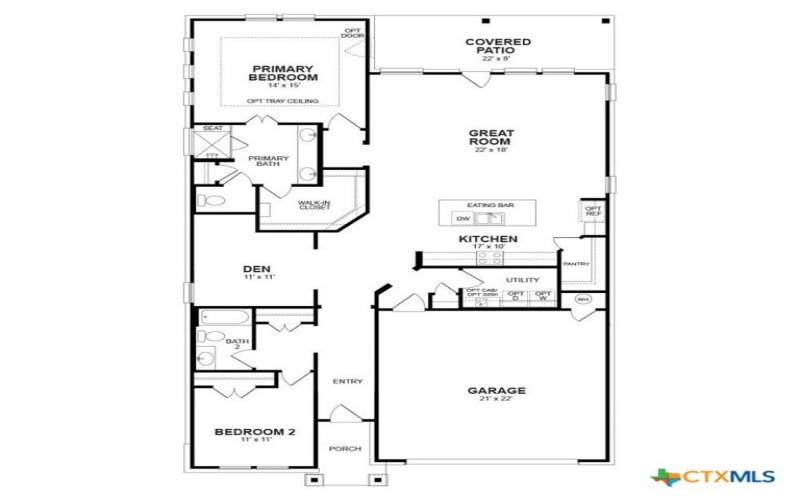 333 Sweeping Sage Lane, San Marcos, TX 78666, 2 Bedrooms Bedrooms, ,2 BathroomsBathrooms,Residential,For Sale,333 Sweeping Sage Lane,577729