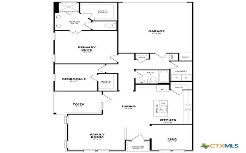 108 Maceo Way #101, San Marcos, TX 78666, 2 Bedrooms Bedrooms, ,2 BathroomsBathrooms,Residential,For Sale,108 Maceo Way,578030