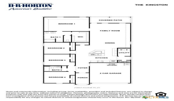 2402 Bee Creek Drive, Copperas Cove, TX 76522, 4 Bedrooms Bedrooms, ,2 BathroomsBathrooms,Residential,For Sale,2402 Bee Creek Drive,579160