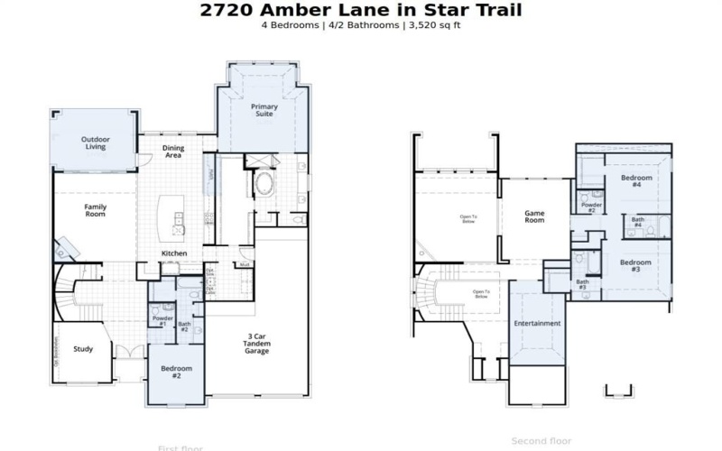 2720 Amber Lane, Prosper, TX 75078, 4 Habitaciones Habitaciones , ,5 BañosBaños,Residential,En Venta,2720 Amber Lane,20873534