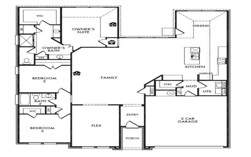 2613 Streamside Drive, Burleson, TX 76028, 4 Habitaciones Habitaciones , ,2 BañosBaños,Residential,En Venta,2613 Streamside Drive,20887768