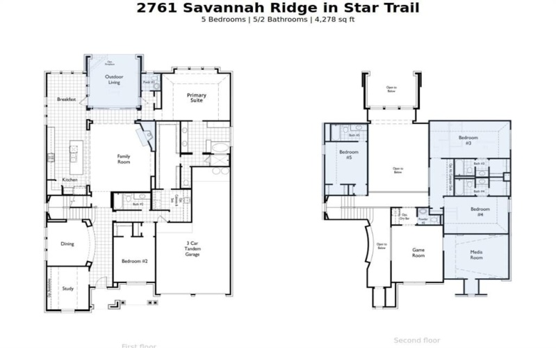 2761 Savannah Ridge, Prosper, TX 75078, 5 Habitaciones Habitaciones , ,6 BañosBaños,Residential,En Venta,2761 Savannah Ridge,20911868