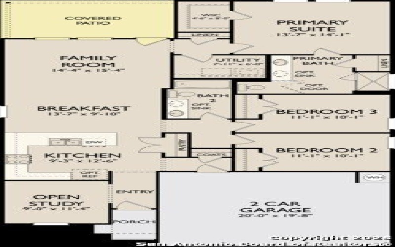 14720 Sycamore Crossing, San Antonio, TX 78252, 3 Habitaciones Habitaciones , ,2 BañosBaños,Residential,En Venta,14720 Sycamore Crossing,1851493