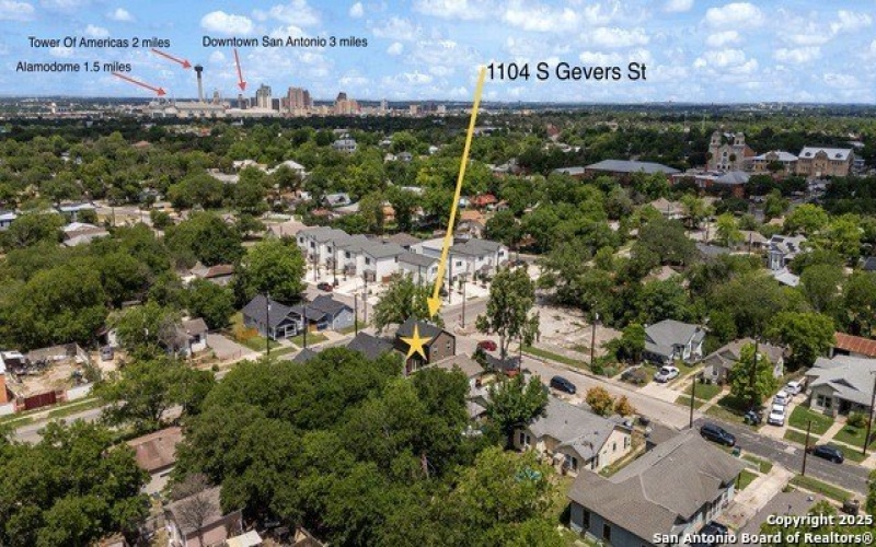1104 S Gevers St, San Antonio, TX 78203, 3 Bedrooms Bedrooms, ,2 BathroomsBathrooms,Residential,For Sale,1104 S Gevers St,1865858