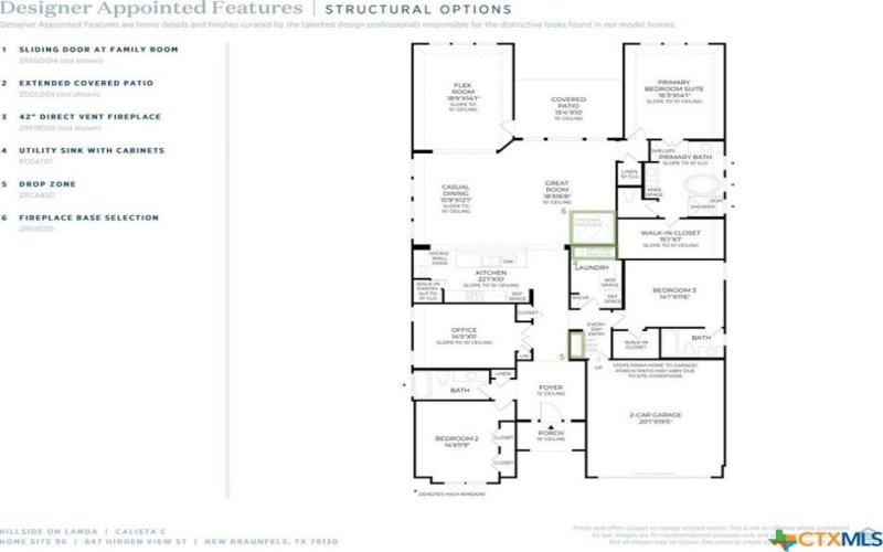 647 Hidden View, New Braunfels, TX 78130, 3 Habitaciones Habitaciones , ,3 BañosBaños,Residential,En Venta,647 Hidden View,559399