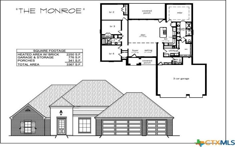 1307 Shirley Faye Lane, Salado, TX 76571, 4 Habitaciones Habitaciones , ,2 BañosBaños,Residential,En Venta,1307 Shirley Faye Lane,576976