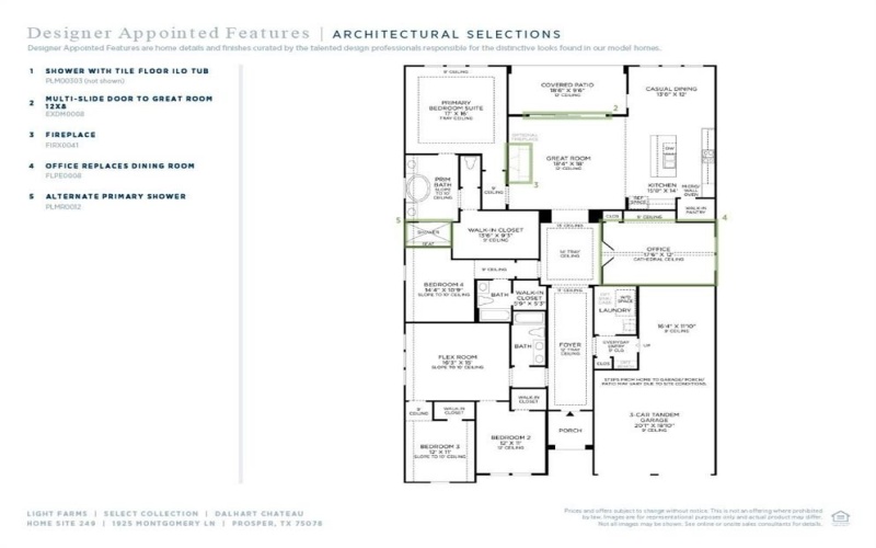 1925 Montgomery Lane, Prosper, TX 75078, 4 Habitaciones Habitaciones , ,3 BañosBaños,Residential,En Venta,1925 Montgomery Lane,20798649