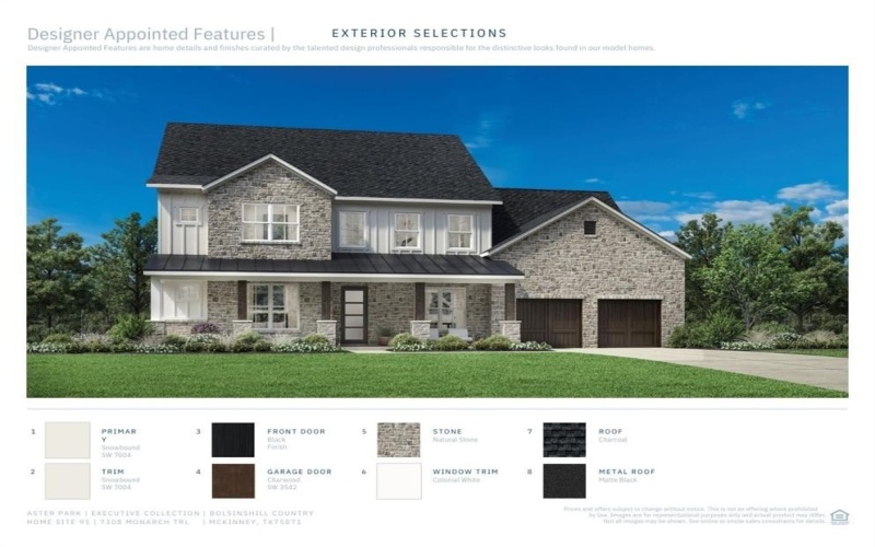 7308 Monarch Trail, McKinney, TX 75071, 5 Bedrooms Bedrooms, ,6 BathroomsBathrooms,Residential,For Sale,7308 Monarch Trail,20879896