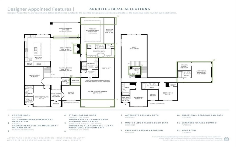 7308 Monarch Trail, McKinney, TX 75071, 5 Bedrooms Bedrooms, ,6 BathroomsBathrooms,Residential,For Sale,7308 Monarch Trail,20879896