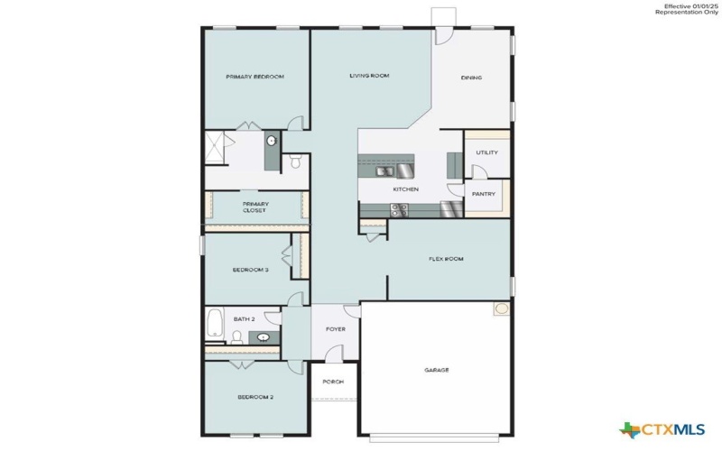 2428 Ambling Trail, Georgetown, TX 78628, 3 Bedrooms Bedrooms, ,2 BathroomsBathrooms,Residential,For Sale,2428 Ambling Trail,540846