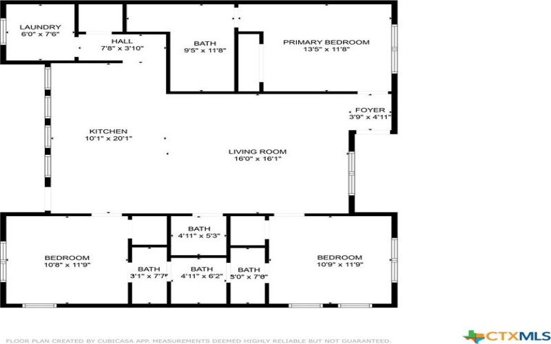 1108 Chestnut Street #B, San Marcos, TX 78666, 3 Habitaciones Habitaciones , ,2 BañosBaños,Residential Lease,En Alquiler,1108 Chestnut Street,580023