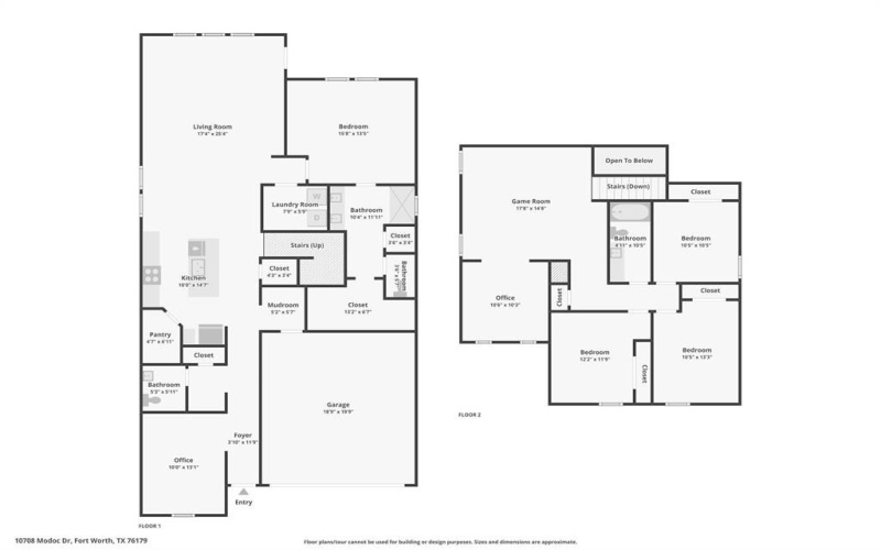 10708 Modoc Drive, Fort Worth, TX 76179, 4 Habitaciones Habitaciones , ,2 BañosBaños,Residential,En Venta,10708 Modoc Drive,20884919