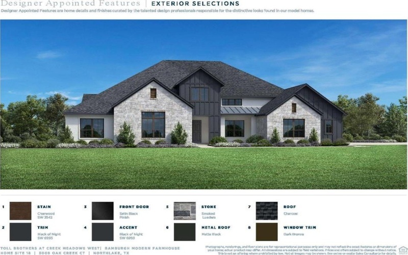 3008 Oak Creek Court, Northlake, TX 76226, 4 Bedrooms Bedrooms, ,5 BathroomsBathrooms,Residential,For Sale,3008 Oak Creek Court,20936716