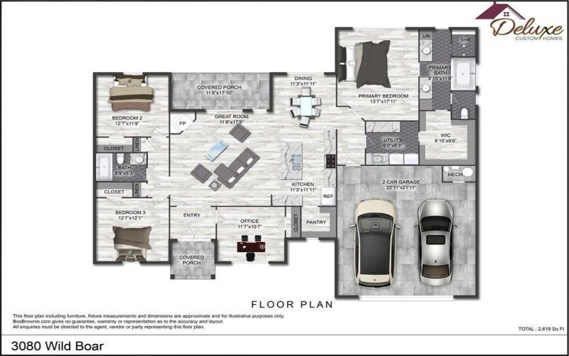 3080 Wild Boar Ct, San Angelo, TX 76901, 4 Bedrooms Bedrooms, ,2 BathroomsBathrooms,Residential,For Sale,3080 Wild Boar Ct,126613