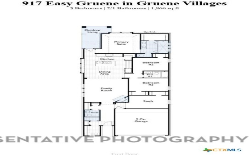 917 Easy Gruene, New Braunfels, TX 78130, 3 Habitaciones Habitaciones , ,2 BañosBaños,Residential,En Venta,917 Easy Gruene,570978