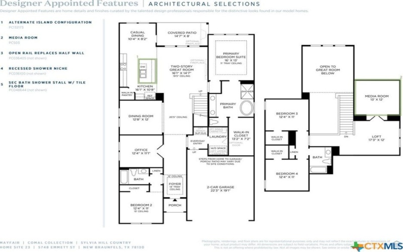 5748 Emmett, New Braunfels, TX 78130, 4 Bedrooms Bedrooms, ,3 BathroomsBathrooms,Residential,For Sale,5748 Emmett,580331