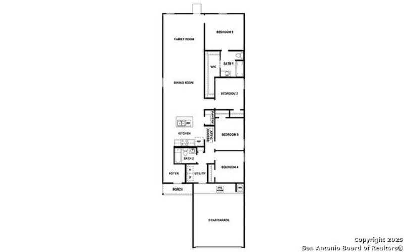 5734 Bailey Downs, San Antonio, TX 78245, 4 Bedrooms Bedrooms, ,2 BathroomsBathrooms,Residential,For Sale,5734 Bailey Downs,1868175