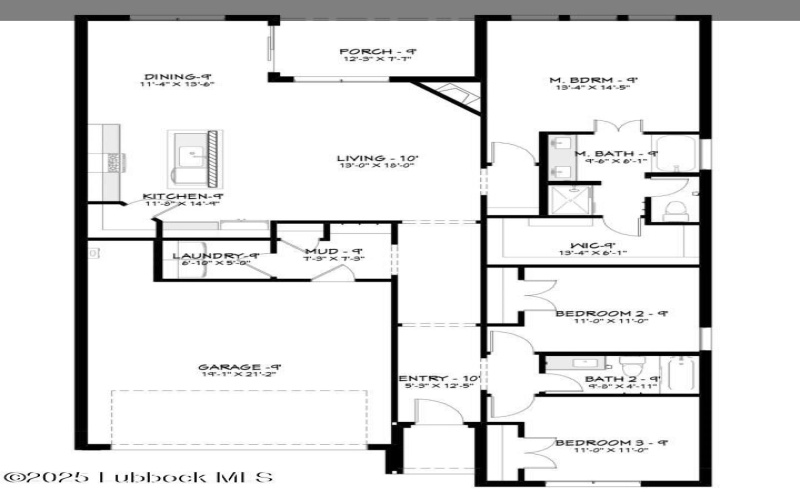 7018 25th Street, Lubbock, TX 79407, 3 Habitaciones Habitaciones , ,2 BañosBaños,Residential,En Venta,7018 25th Street,202554935