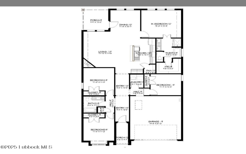 7025 25th Street, Lubbock, TX 79407, 4 Bedrooms Bedrooms, ,2 BathroomsBathrooms,Residential,For Sale,7025 25th Street,202554941