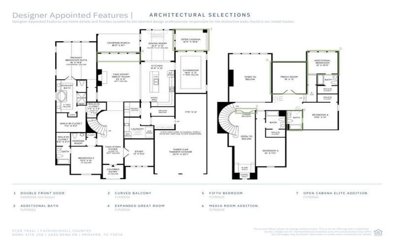 2430 Spring Meadow, Prosper, TX 75078, 5 Bedrooms Bedrooms, ,6 BathroomsBathrooms,Residential,For Sale,2430 Spring Meadow,20940866