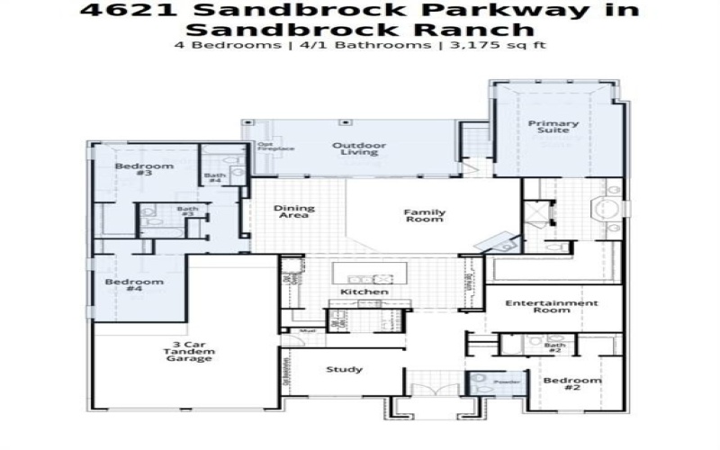 4621 Sandbrock Parkway, Aubrey, TX 76227, 4 Bedrooms Bedrooms, ,5 BathroomsBathrooms,Residential,For Sale,4621 Sandbrock Parkway,20940936