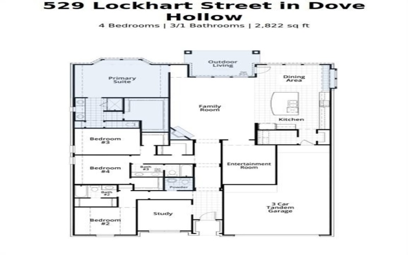 529 Lockhart Street, Waxahachie, TX 75165, 4 Bedrooms Bedrooms, ,3 BathroomsBathrooms,Residential,For Sale,529 Lockhart Street,20940963