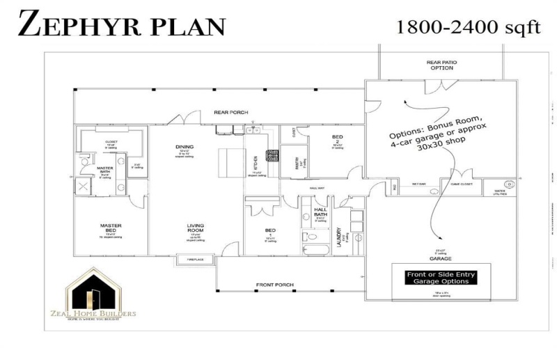 Zephyr 2 Tbd Eagles Ridge Drive, Brock, TX 76087, 3 Bedrooms Bedrooms, ,2 BathroomsBathrooms,Residential,For Sale,Zephyr 2 Tbd Eagles Ridge Drive,20940231