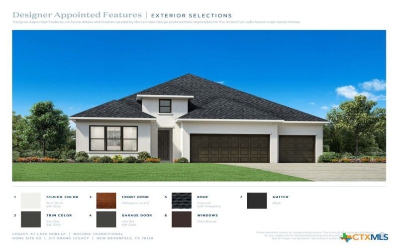 217 Grand Legacy, New Braunfels, TX 78130, 4 Bedrooms Bedrooms, ,3 BathroomsBathrooms,Residential,For Sale,217 Grand Legacy,580790