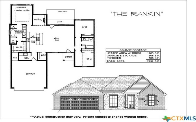1207 Rylee Lane, Salado, TX 76571, 3 Bedrooms Bedrooms, ,2 BathroomsBathrooms,Residential,For Sale,1207 Rylee Lane,581095