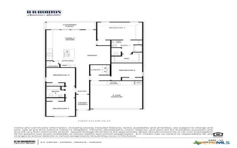 4023 Illian Cove, Killeen, TX 76542, 4 Bedrooms Bedrooms, ,2 BathroomsBathrooms,Residential,For Sale,4023 Illian Cove,580897