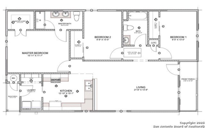 4718 Vaquero Creek, San Antonio, TX 78073, 3 Bedrooms Bedrooms, ,2 BathroomsBathrooms,Residential,For Sale,4718 Vaquero Creek,1869616